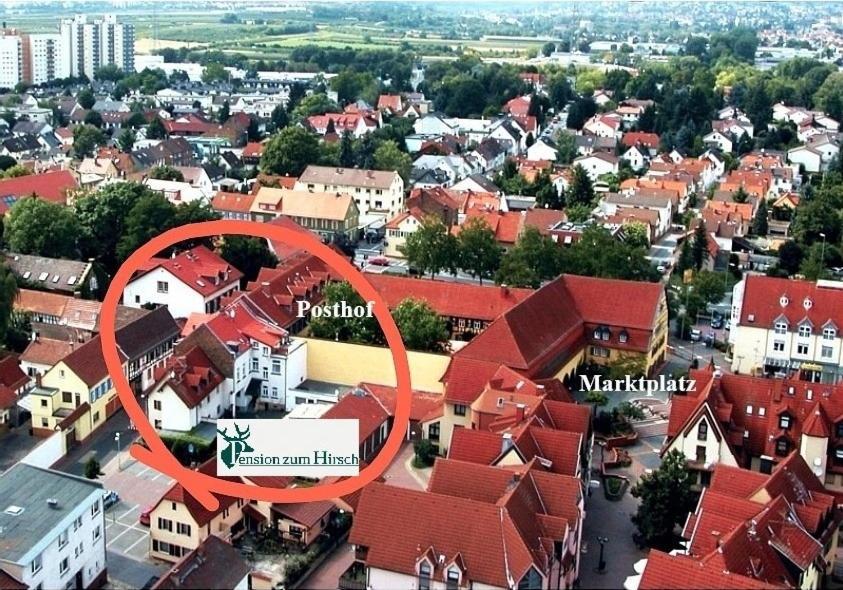 Hotel-Pension Zum Hirsch Hattersheim am Main Zewnętrze zdjęcie